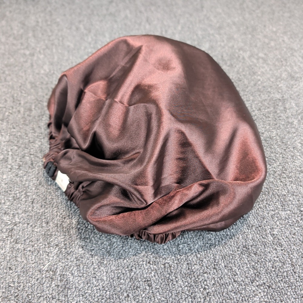 Yanibest‎ Reversible Satin Hair Bonnet Women OS Brown Tan Silk Sleep Cap
